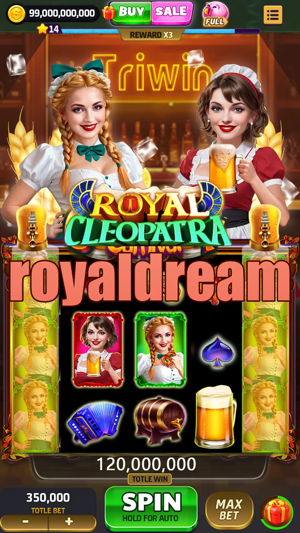 royaldream Masuk